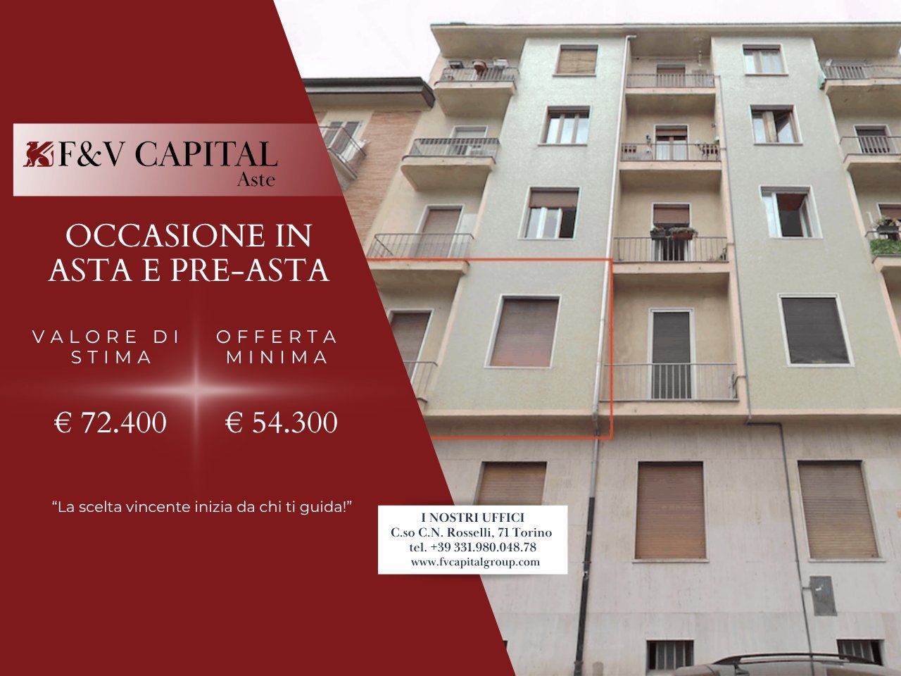 Quadrilocale in vendita a Torino
