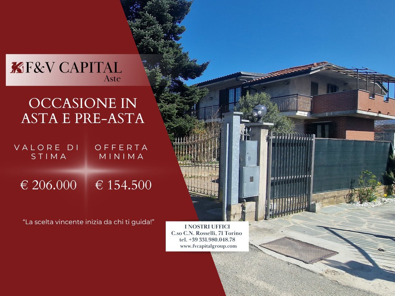 Villa in vendita a Frossasco