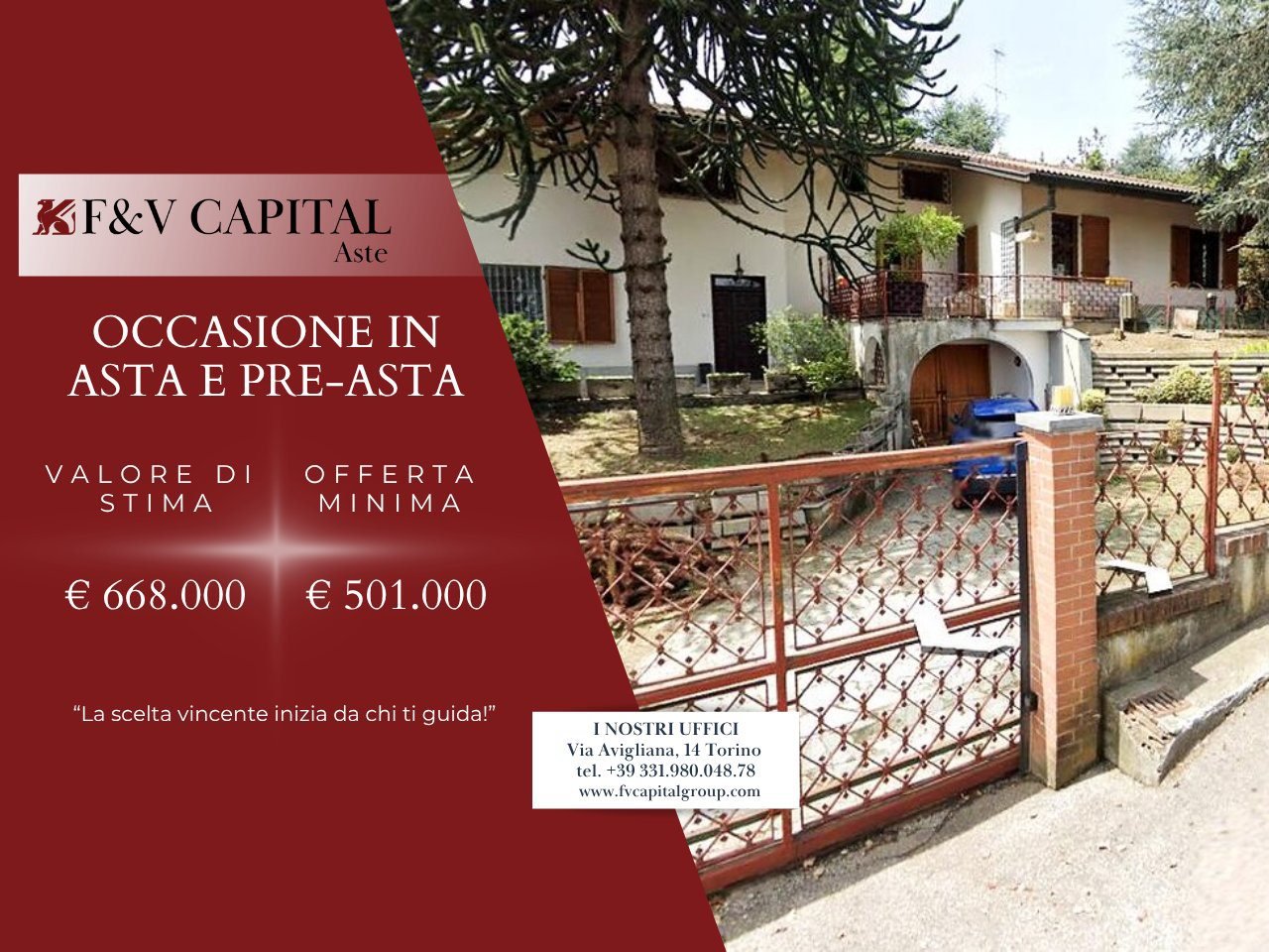 Villa in vendita a Moncalieri