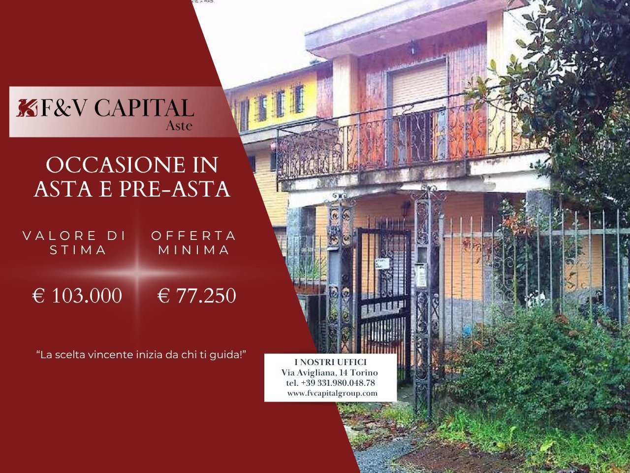 Appartamento in vendita a Val della Torre