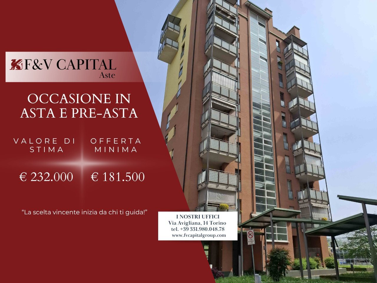 Quadrilocale in vendita a Torino