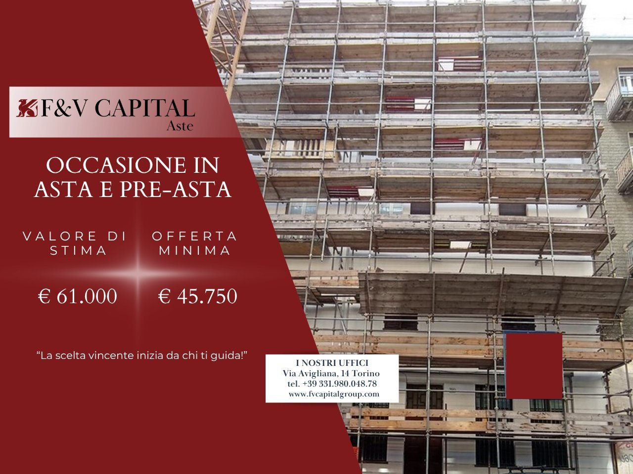 Bilocale in vendita a Torino