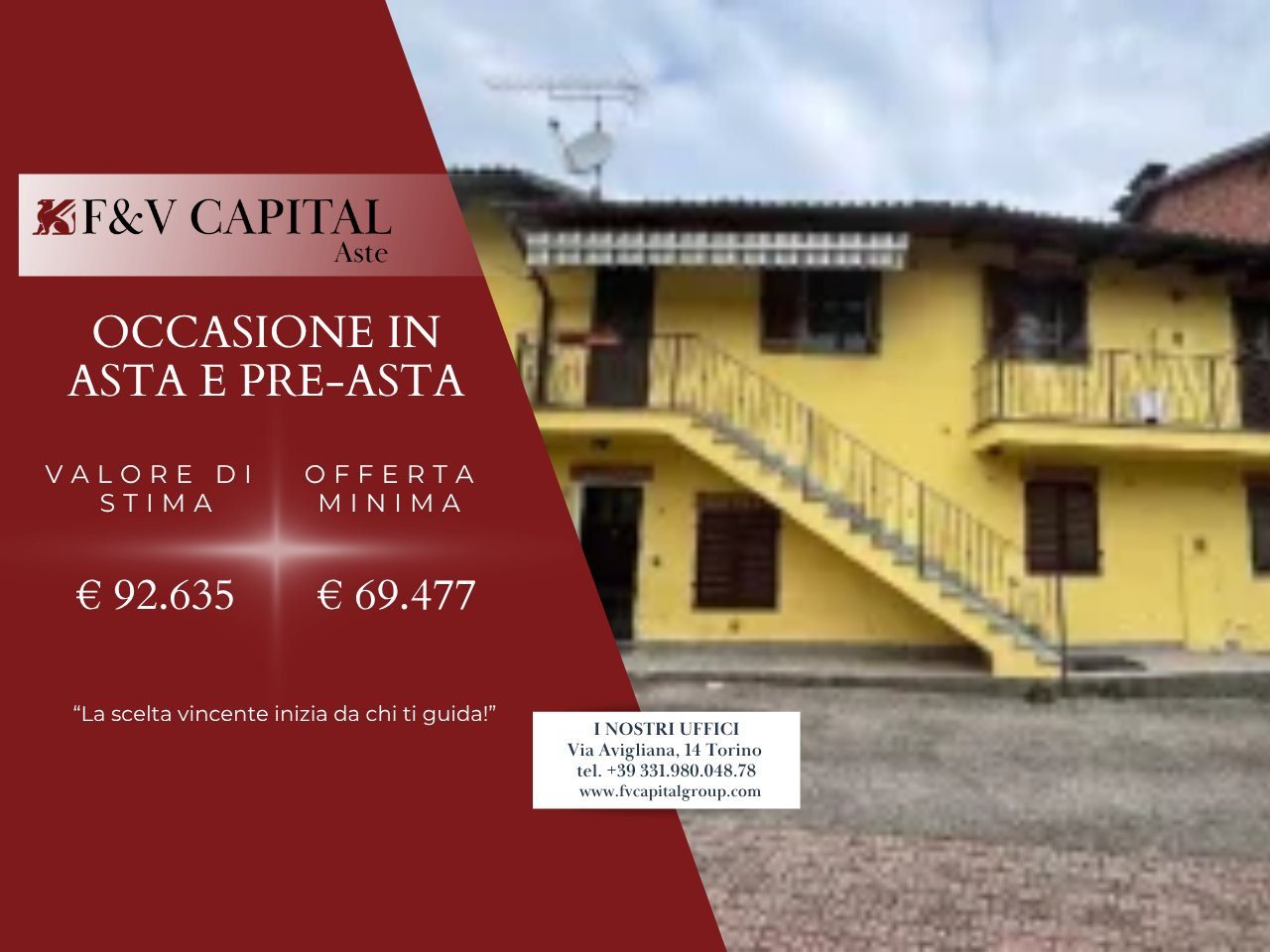 Quadrilocale in vendita a Montaldo Torinese