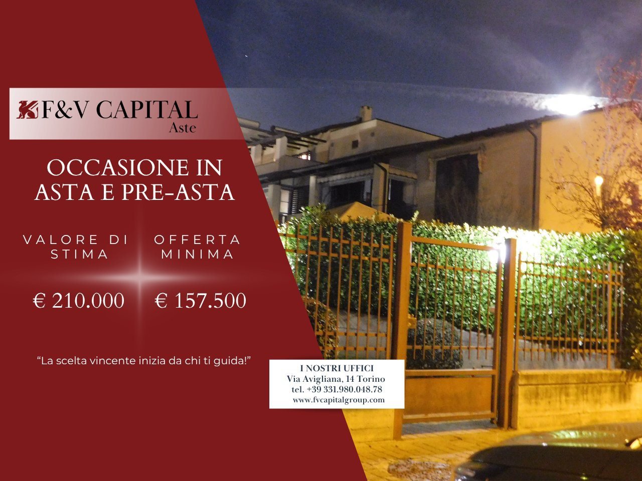 Quadrilocale in vendita a Grugliasco