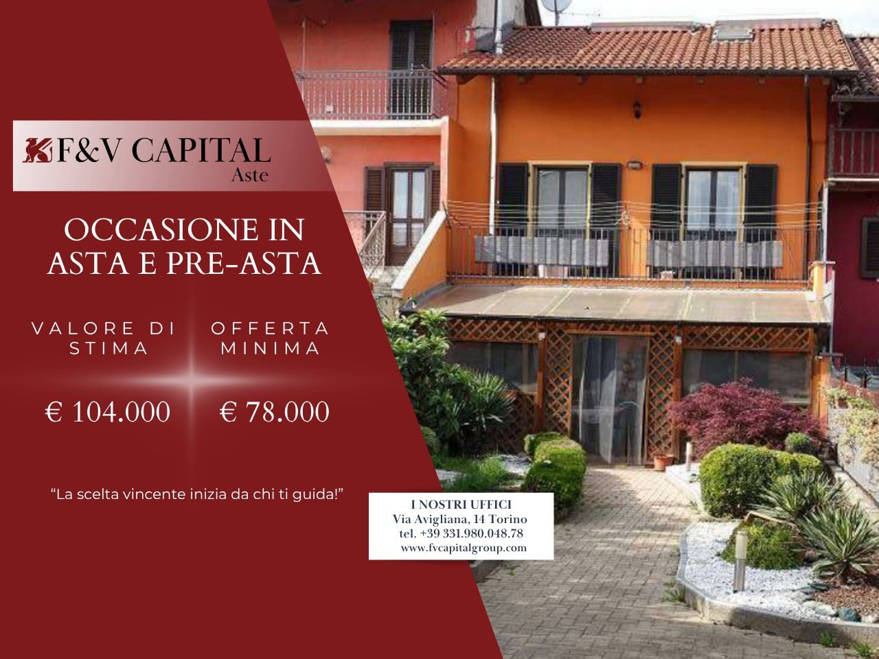 Trilocale in vendita a Bricherasio