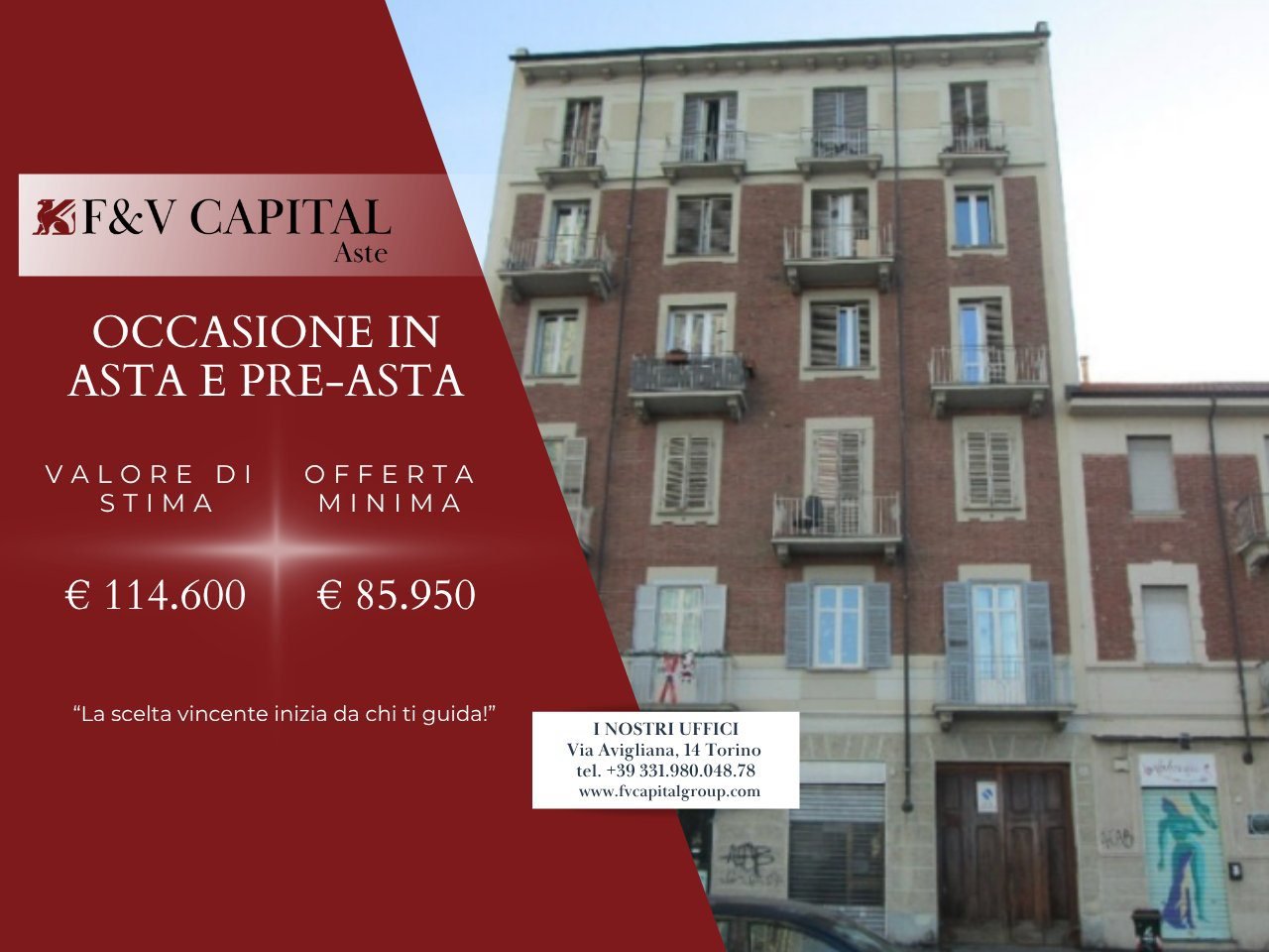 Quadrilocale in vendita a Torino