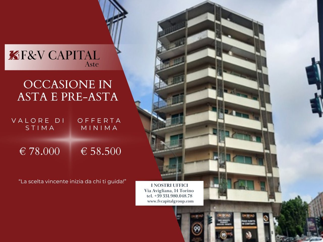 Quadrilocale in vendita a Torino