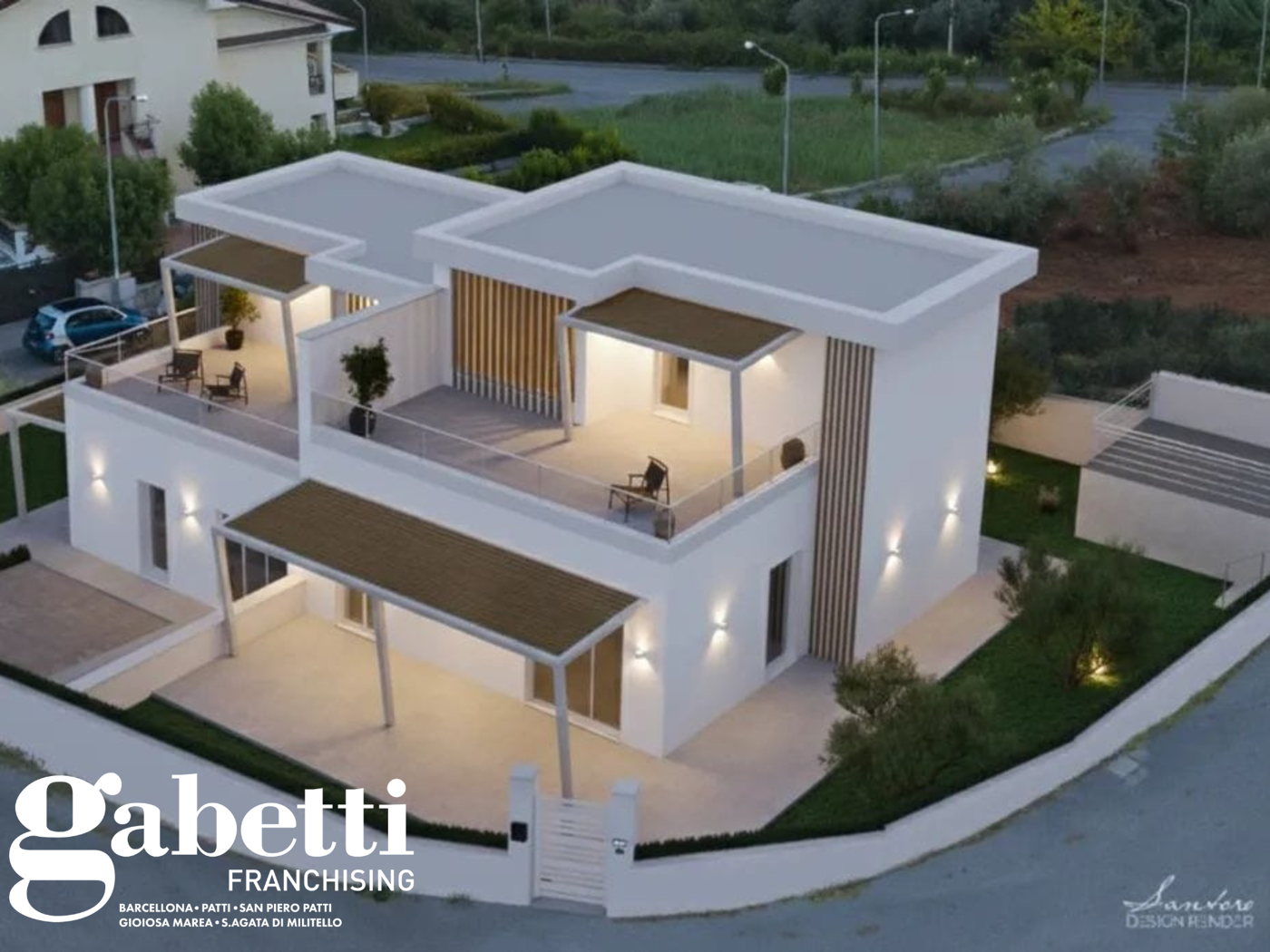 Villa con giardino a Sant'Agata di Militello