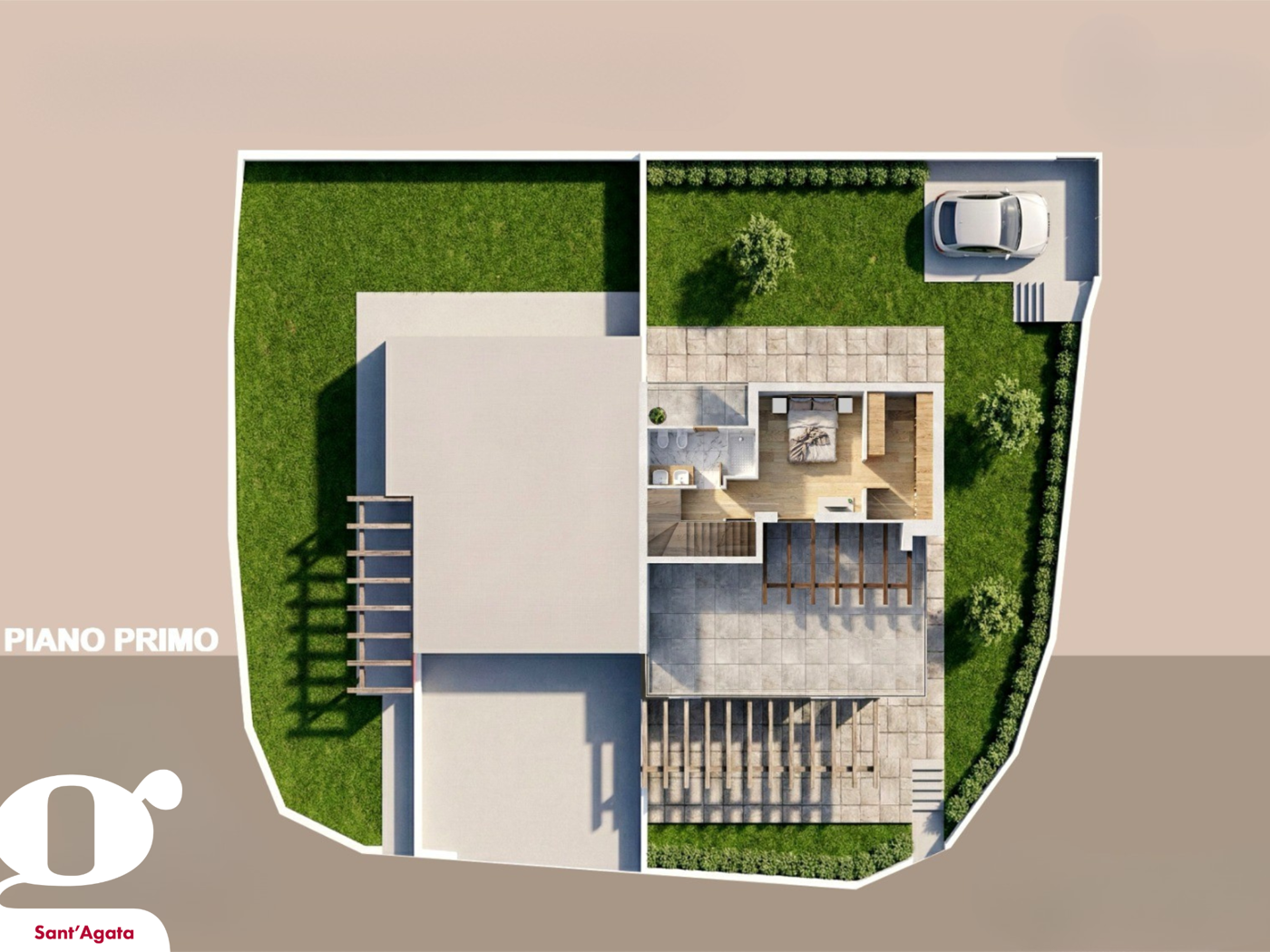 Villa con giardino a Sant'Agata di Militello