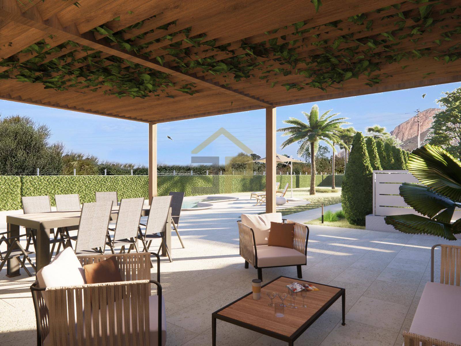 Porzione di Villa Quadrifamiliare in vendita a Terrasini