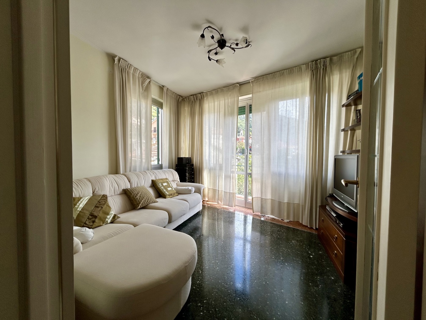 Appartamento con giardino a Davagna