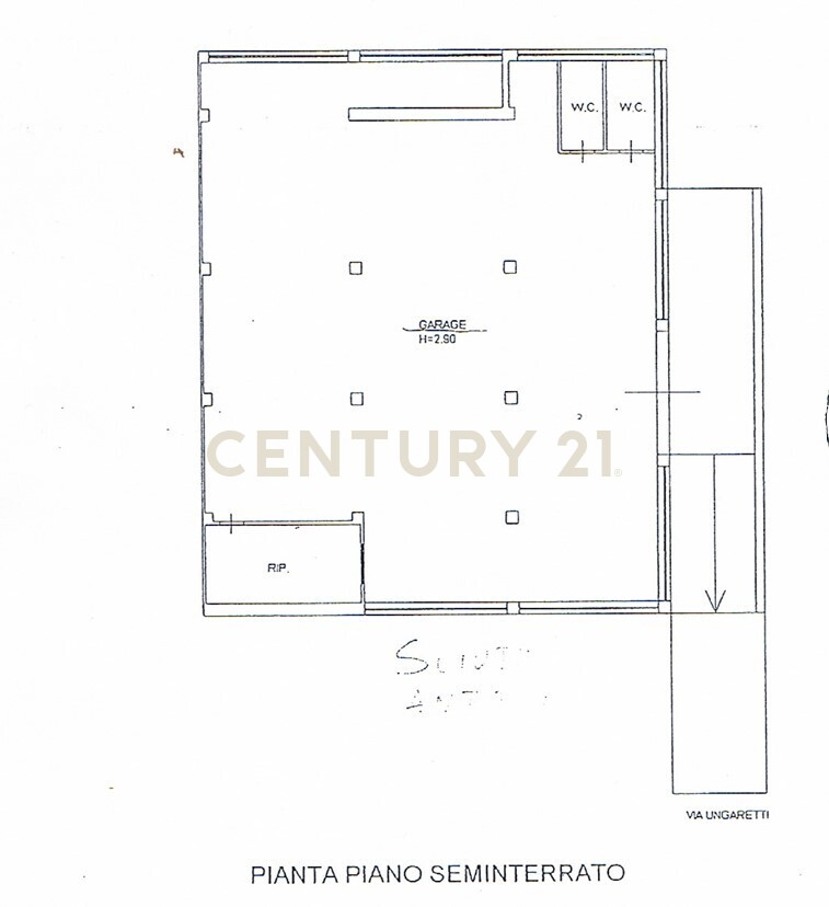 Laboratorio con giardino in via ungaretti 16-h g, Giarre