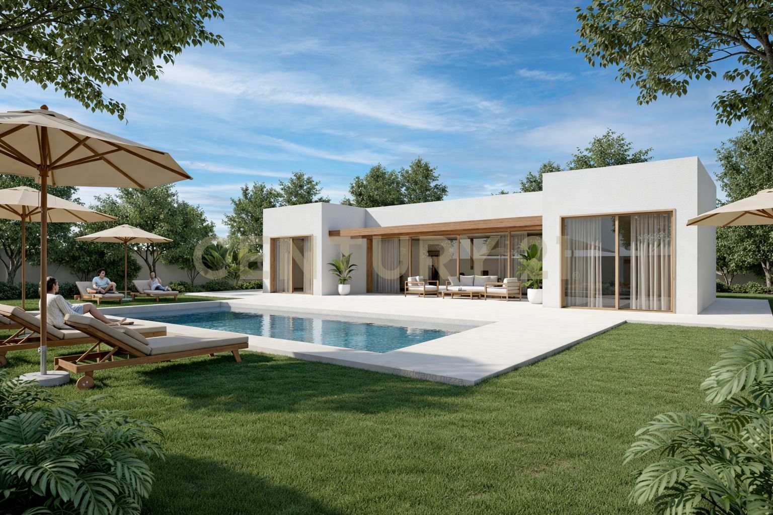 Villa con giardino in fontane bianche, Siracusa