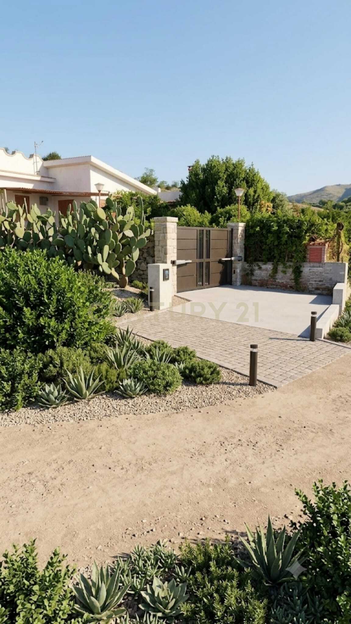 Villa con giardino in via filippa miccich� snc, Santa Cristina Gela