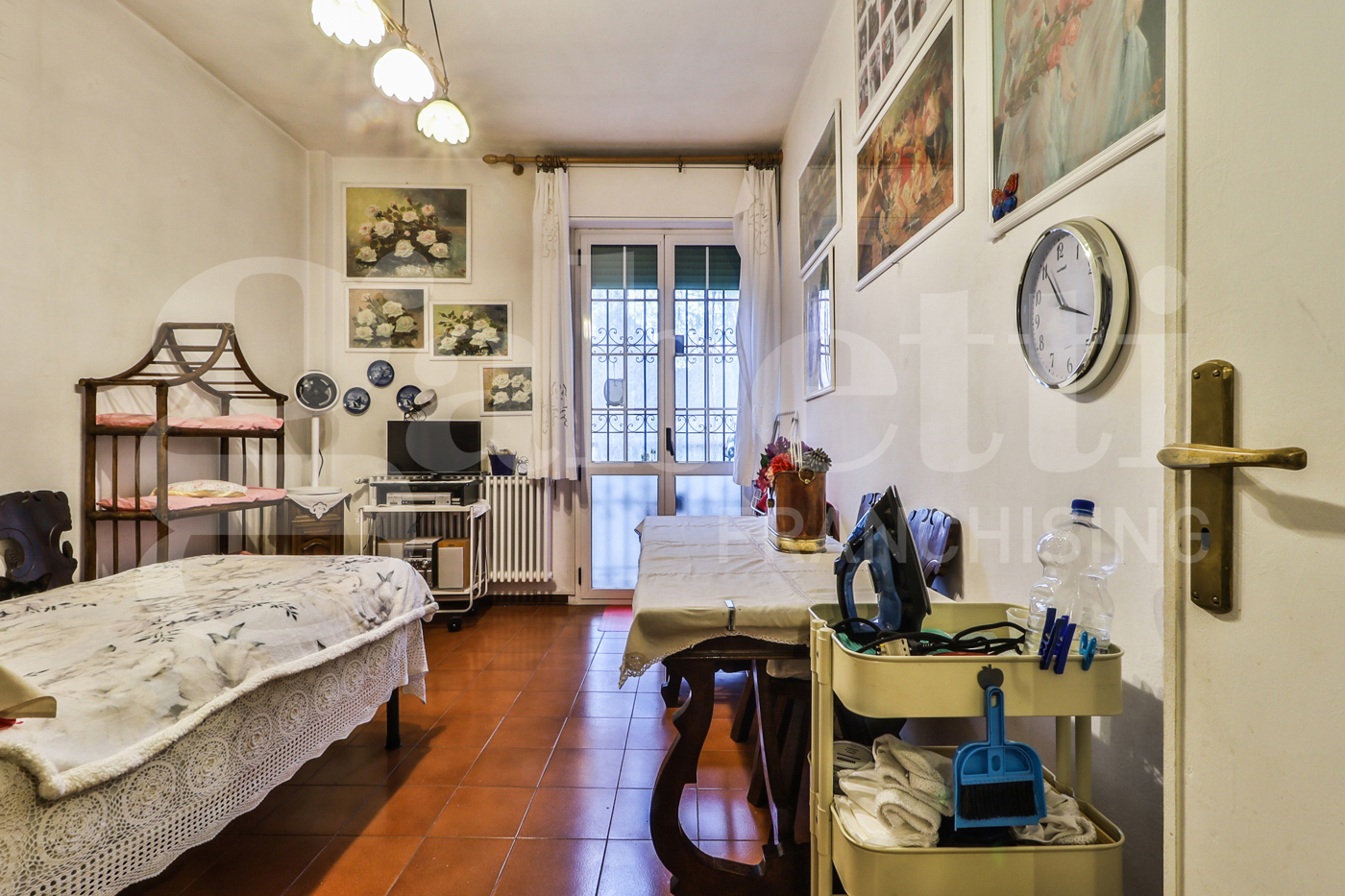 Trilocale con giardino a Bologna