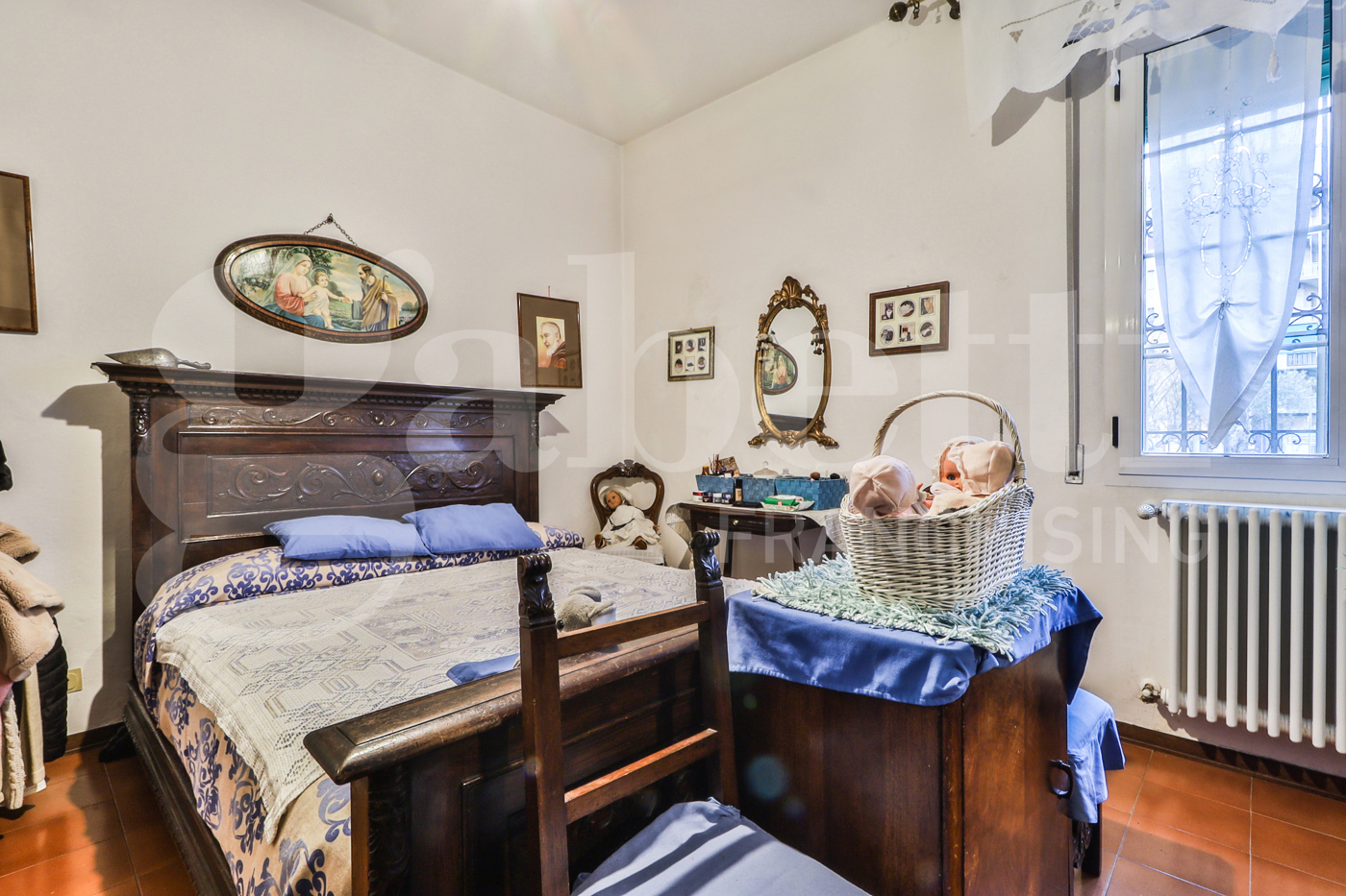 Trilocale con giardino a Bologna