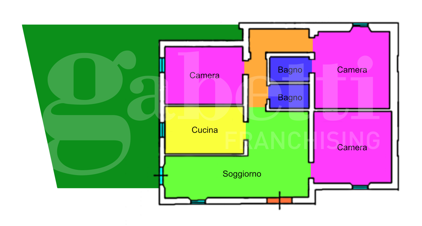 Appartamento con giardino a Pianoro