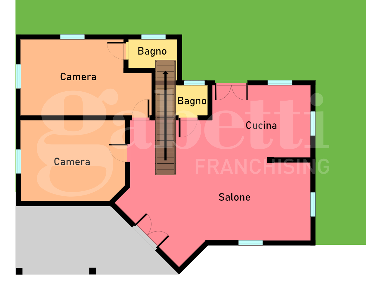 Casa indipendente con giardino a Pianoro