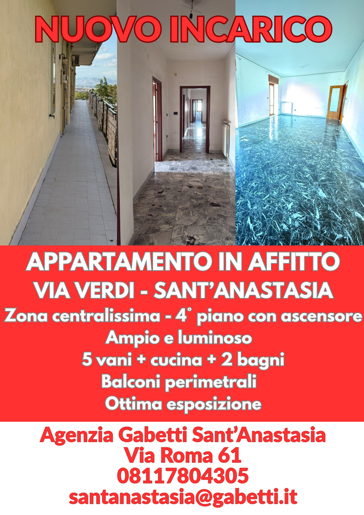 Appartamento in affitto a Sant'Anastasia
