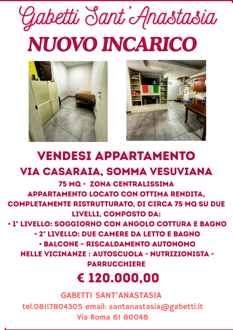 Bilocale ristrutturato a Somma Vesuviana