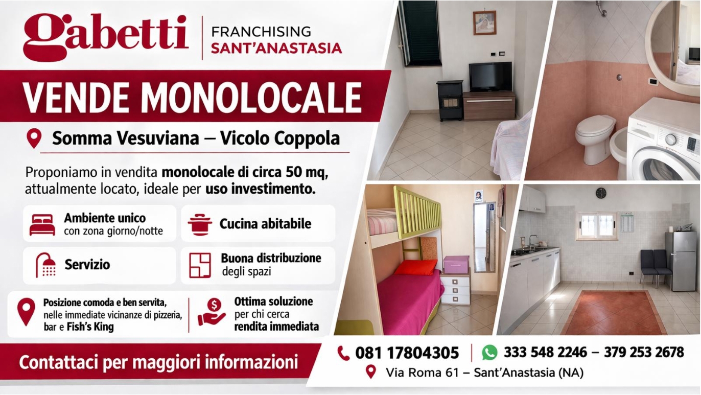 Bilocale in vendita a Somma Vesuviana