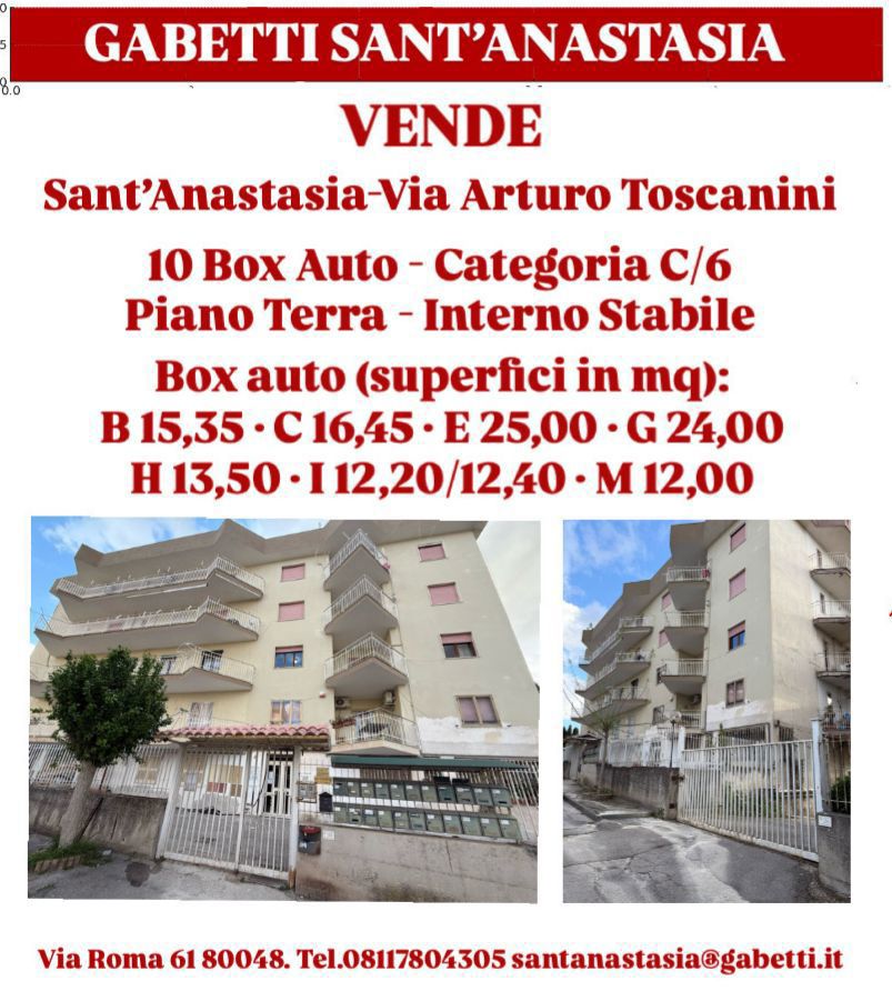 Box/Garage 20mq in vendita a Sant'Anastasia