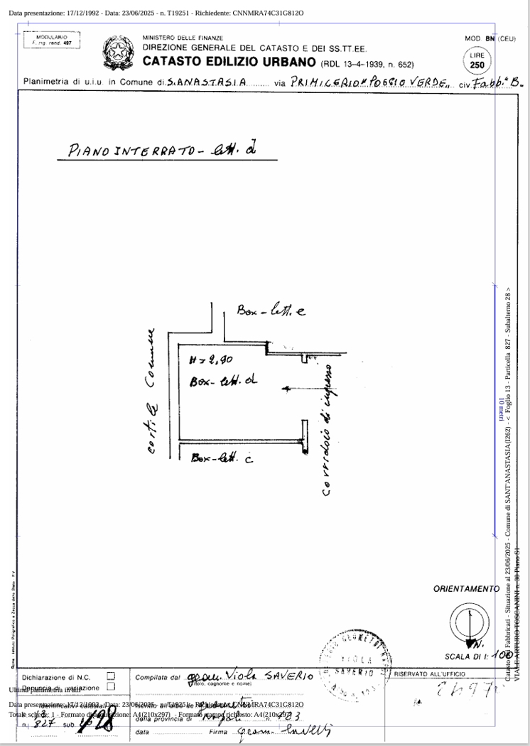 Box/Garage 20mq in vendita a Sant'Anastasia