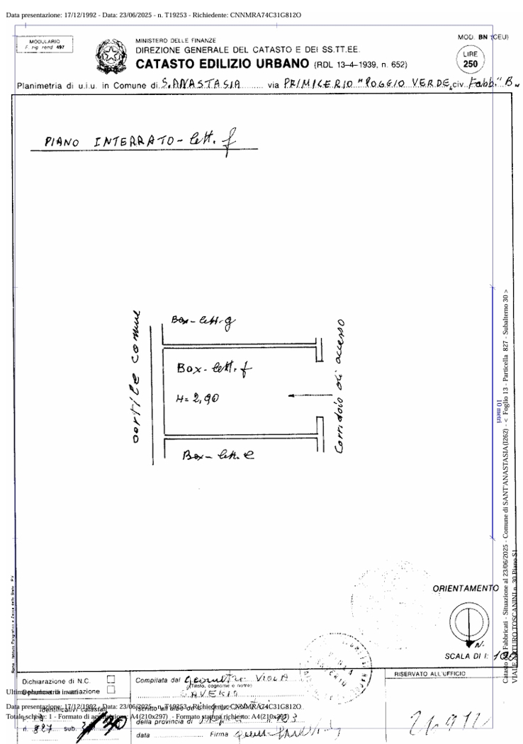 Box/Garage 20mq in vendita a Sant'Anastasia