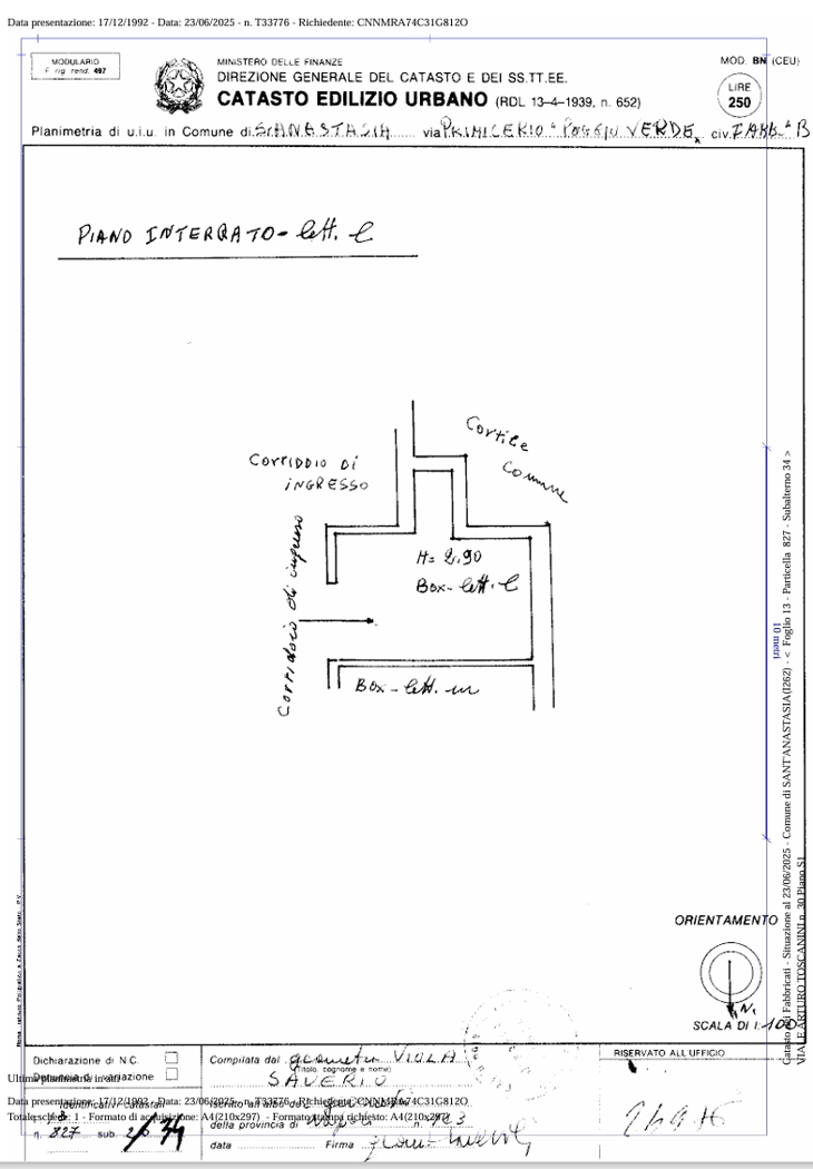Box/Garage 20mq in vendita a Sant'Anastasia