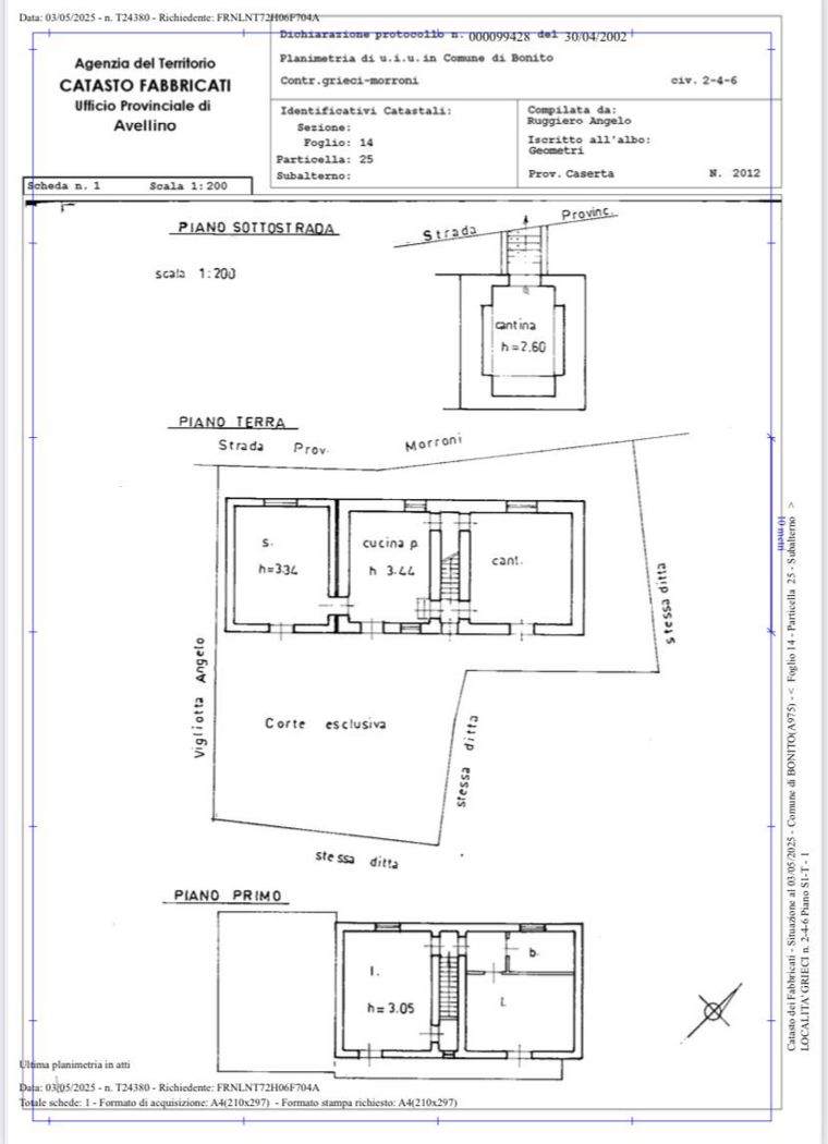 Stabile/Palazzo in vendita a Bonito