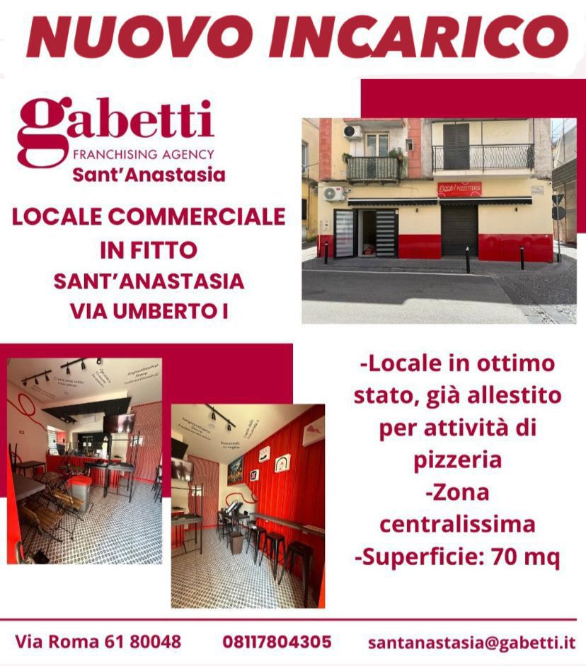 Attivit commerciale in affitto/gestione a Sant'Anastasia