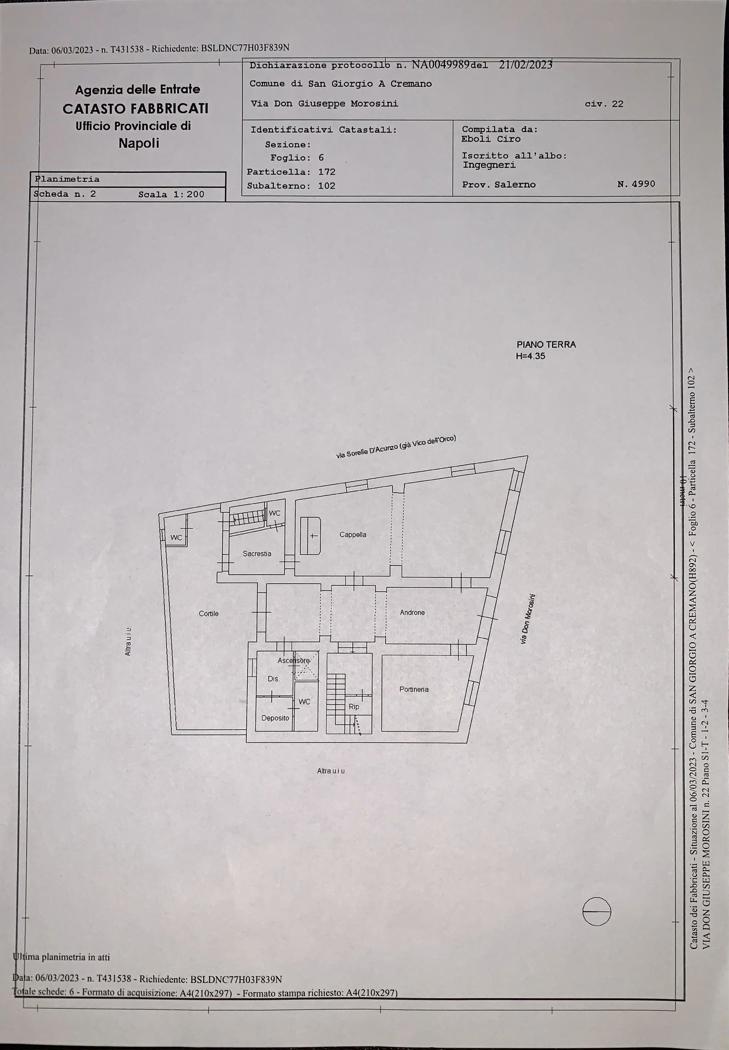 Stabile/Palazzo in vendita a San Giorgio a Cremano