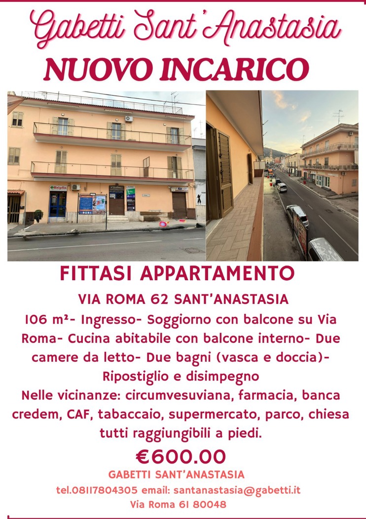 Appartamento in affitto a Sant'Anastasia