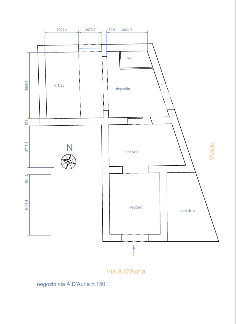 Negozio in affitto a Sant'Anastasia