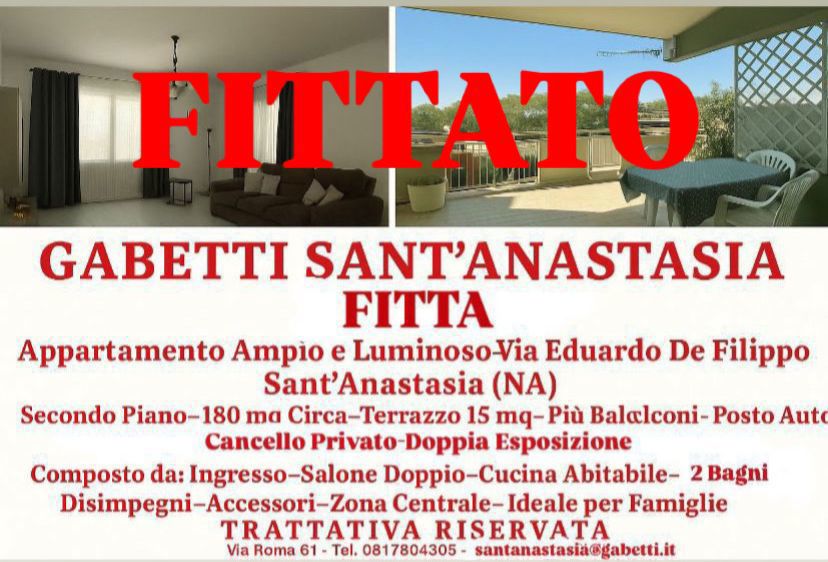 Appartamento in affitto a Sant'Anastasia