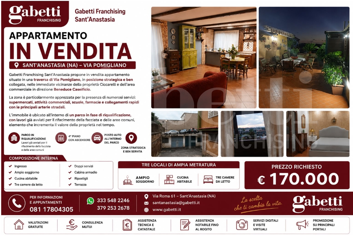 Appartamento in vendita a Sant'Anastasia