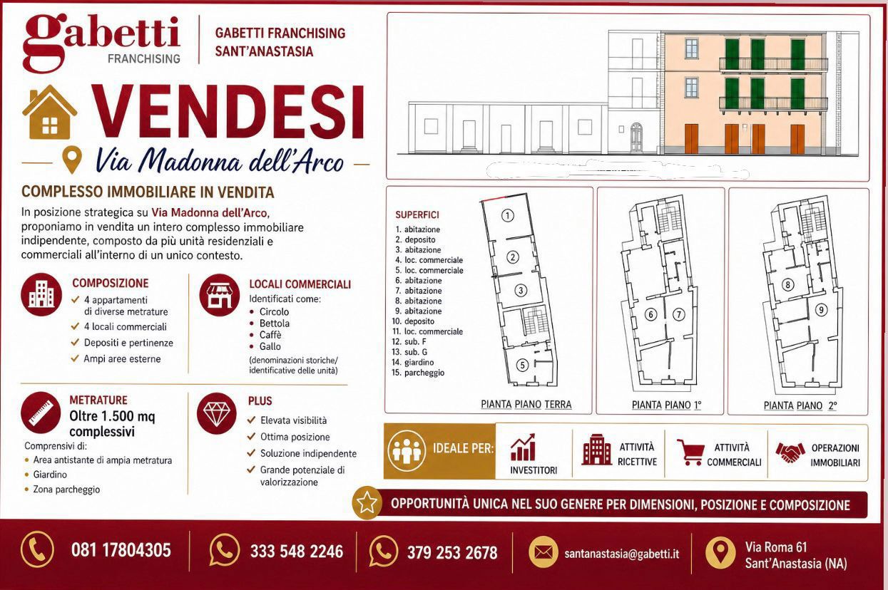 Stabile/Palazzo in vendita a Sant'Anastasia