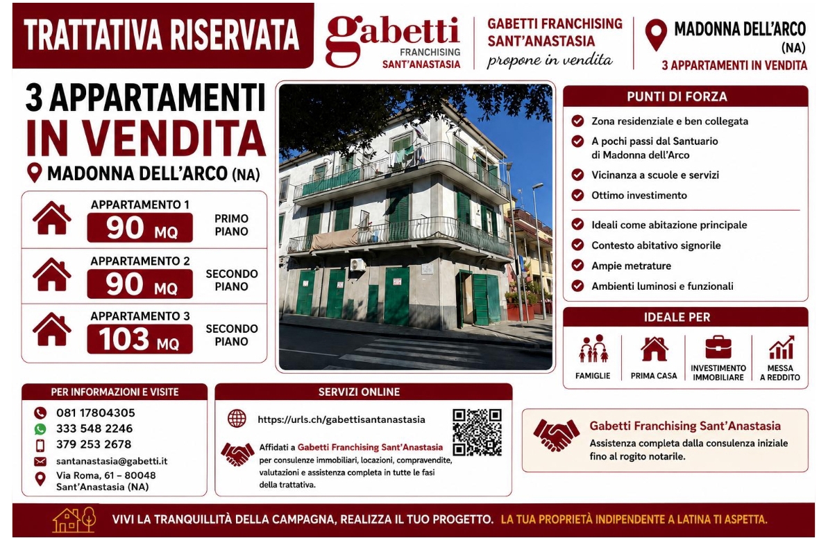 Appartamento in vendita a Sant'Anastasia