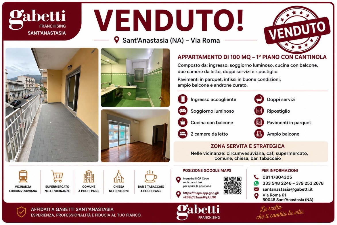 Appartamento in vendita a Sant'Anastasia