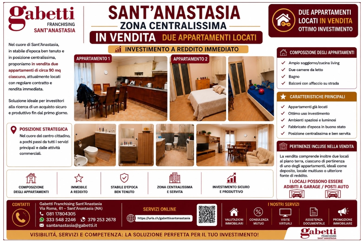 Appartamento in vendita a Sant'Anastasia