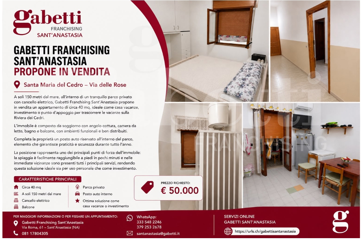 Appartamento in vendita a Santa Maria del Cedro