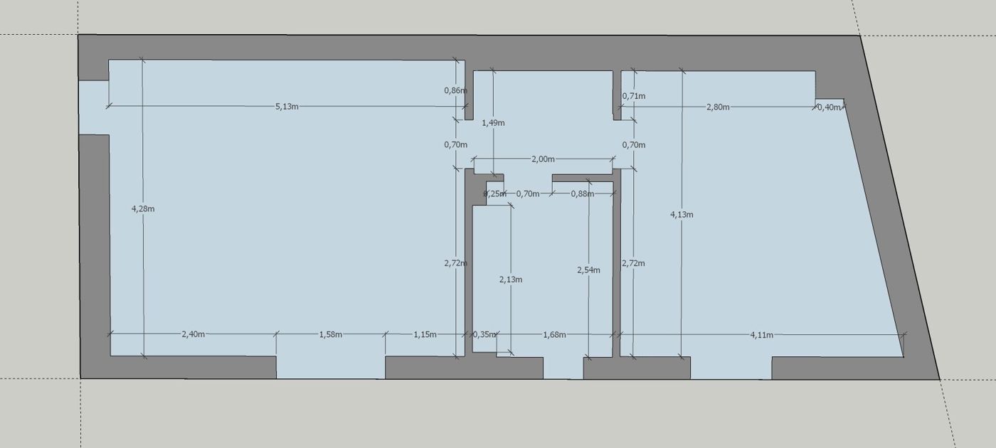 Bilocale ristrutturato a Trana
