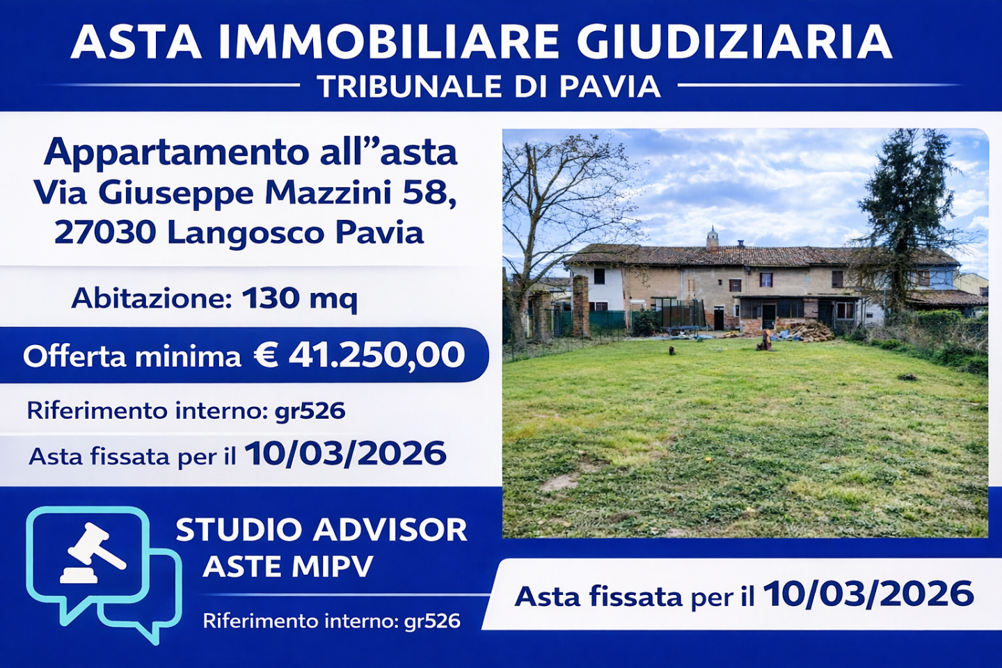 Appartamento in vendita a Langosco