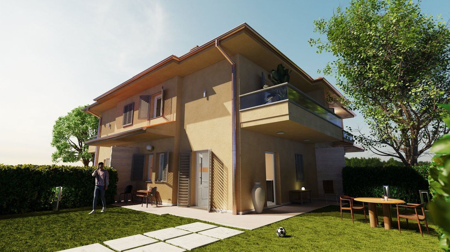 Casa indipendente con terrazzo a Chiesina Uzzanese