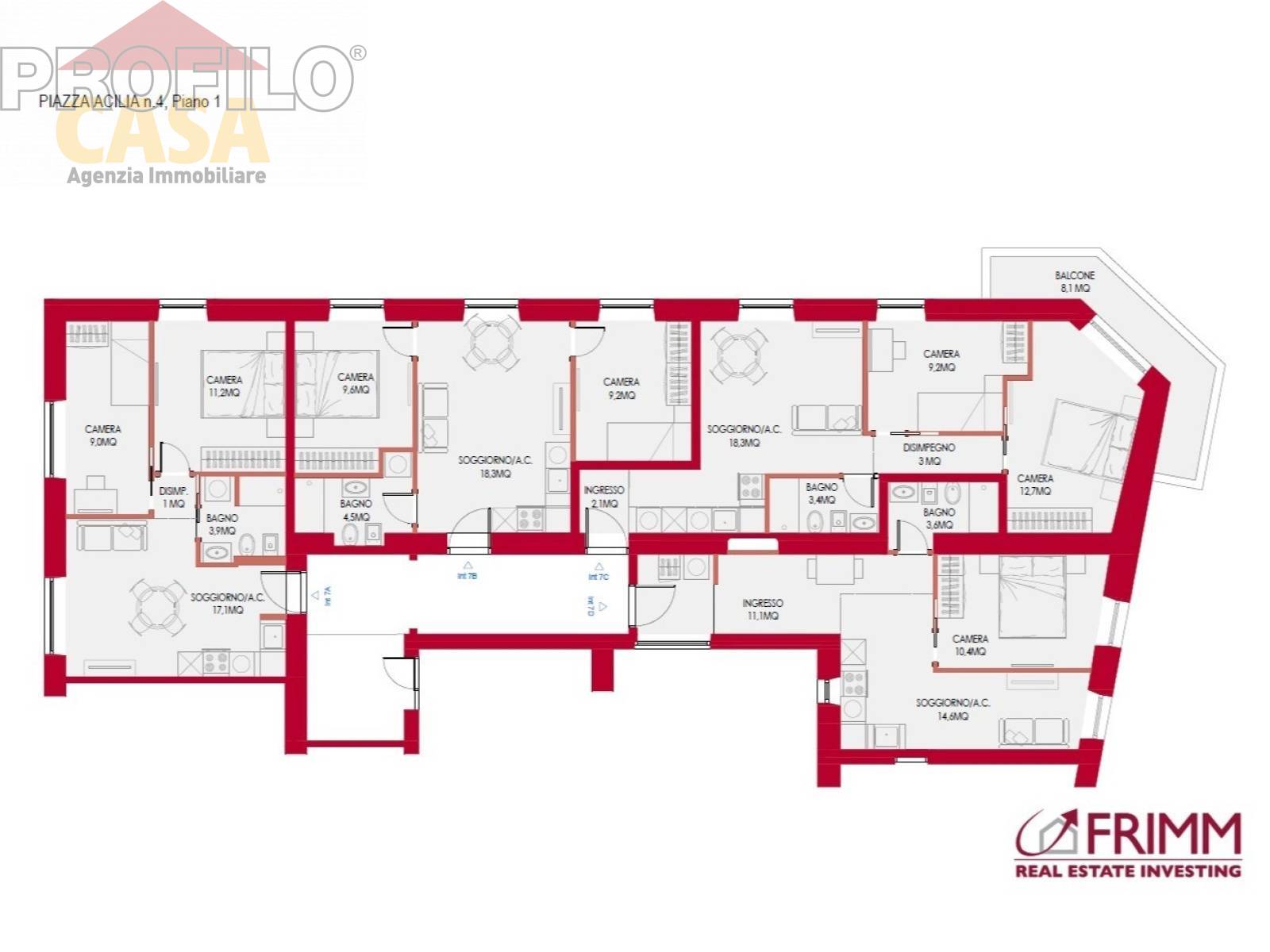 Appartamento in vendita a Roma