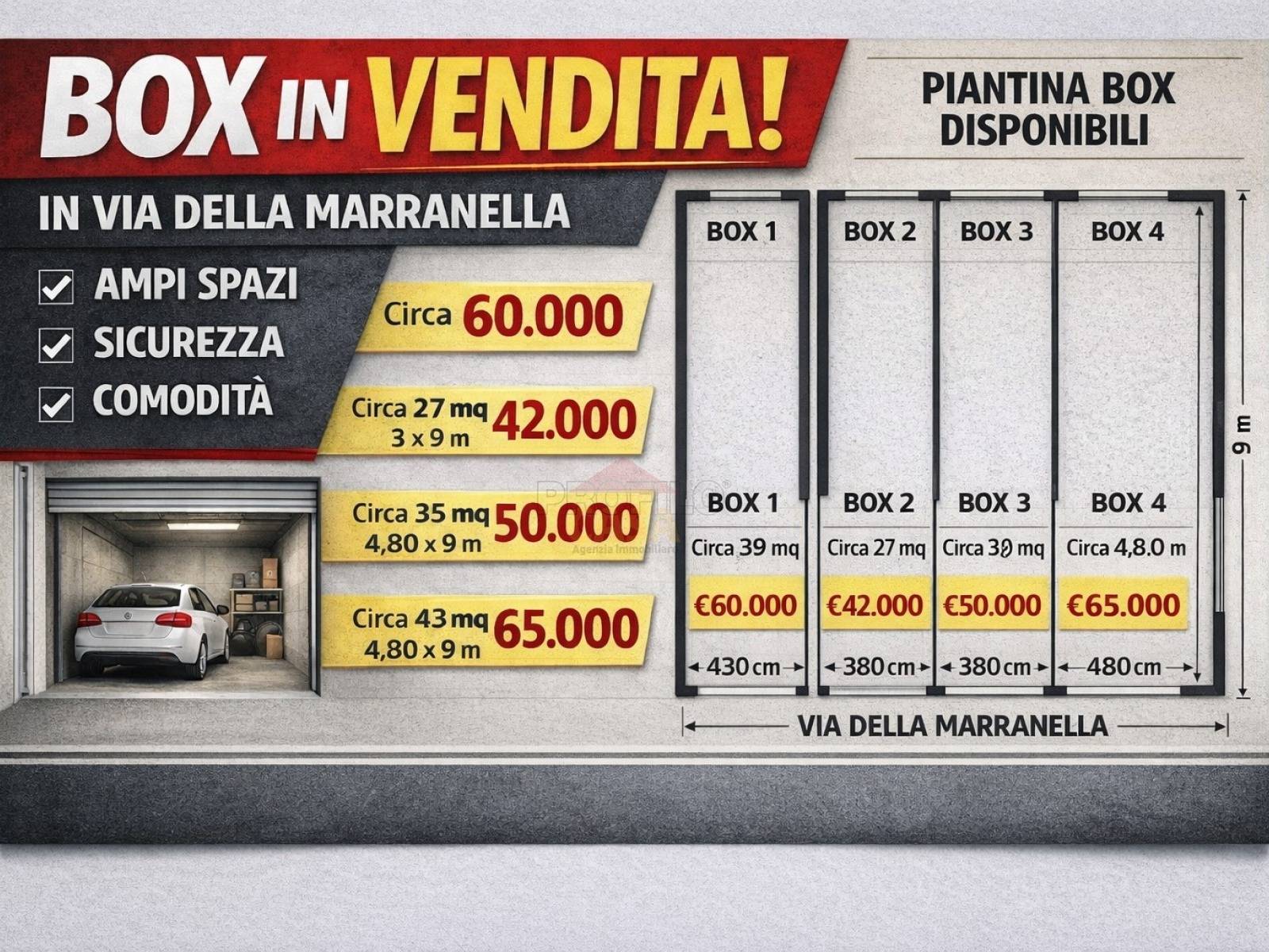 Box o garage in vendita a Roma, Pigneto