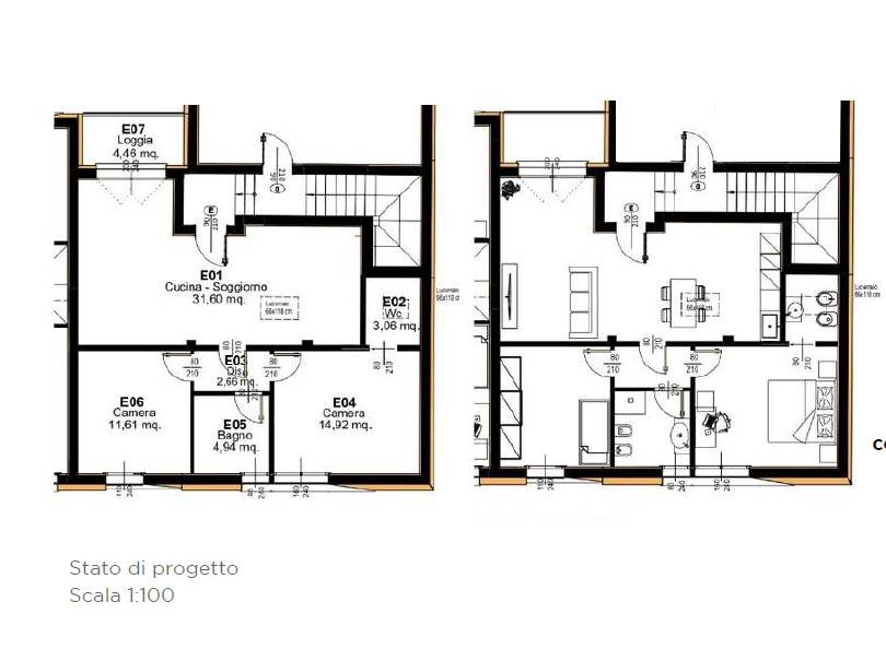 Appartamento in vendita a Rovigo, Centro