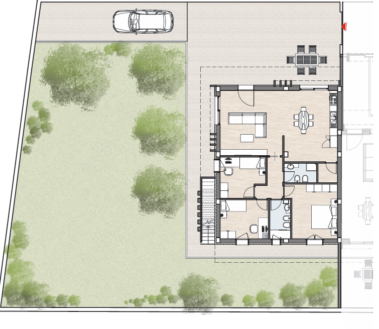 Villa con giardino a Calimera