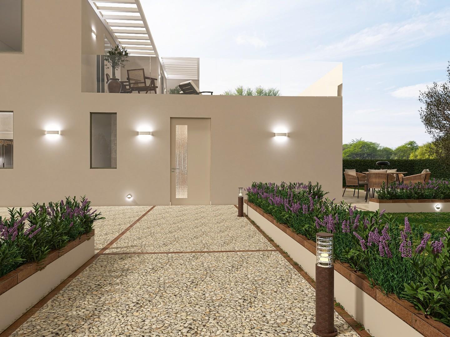 Villa con giardino, Lecce frigole