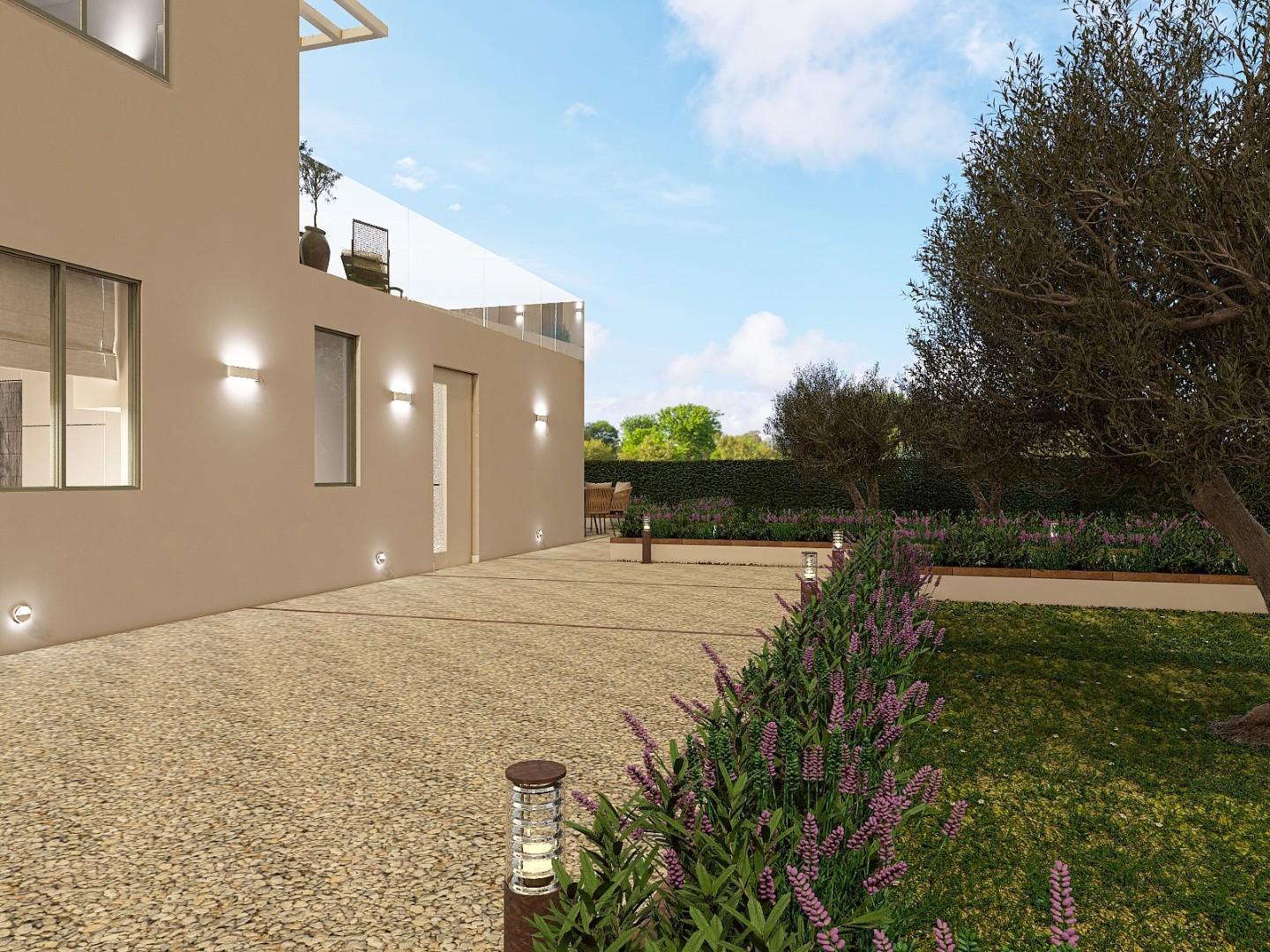 Villa con giardino, Lecce frigole